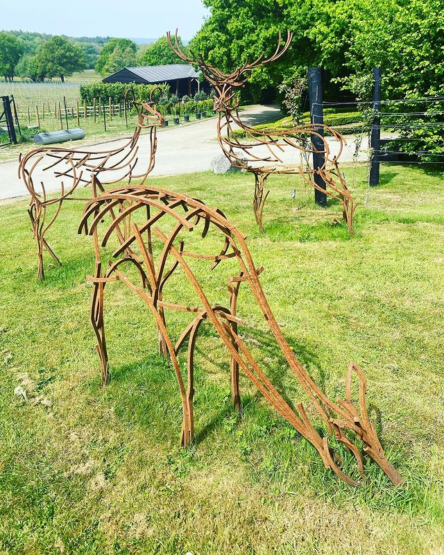 Deer Sculpture at Quob Park Estate