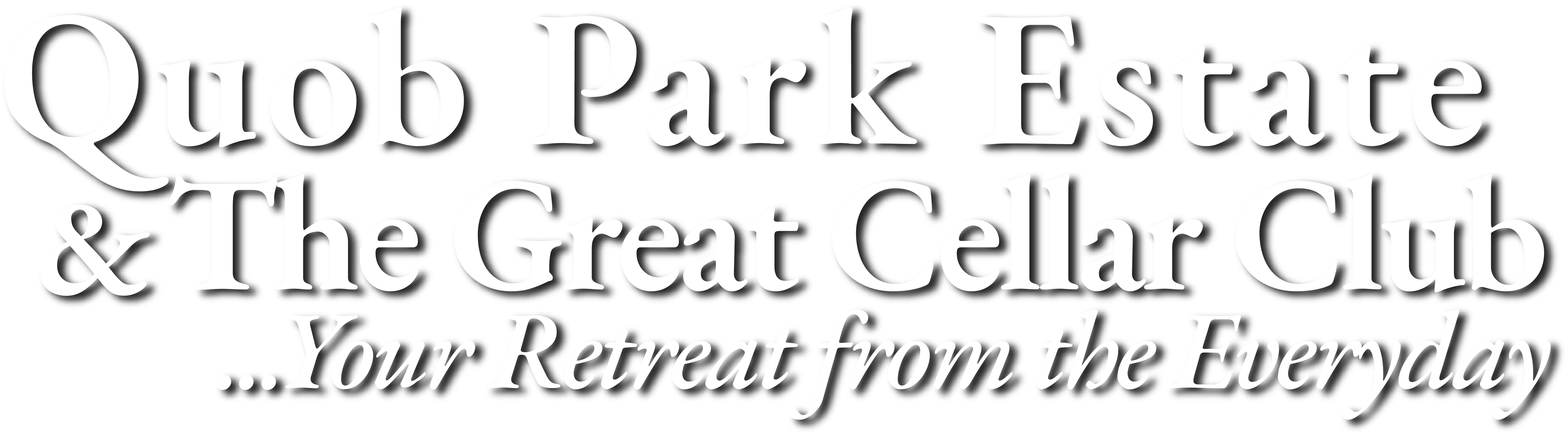 Quob Park Estate & The Great Cellar Club Logo
