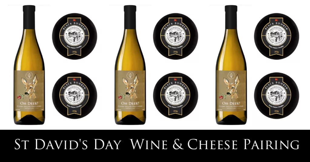 St David's Day Cheese & Wine Pairing